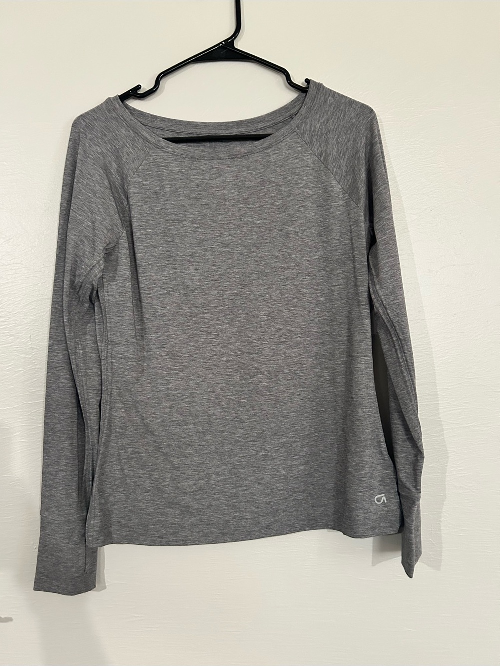 GapFit Breathe T-Shirt heather grey size small relaxed